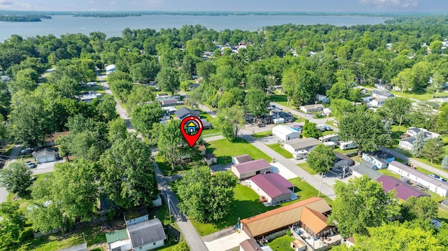 11939 Pocahontas Path, Lakeview, OH 43331 - aerial view of residential area with a nearby body of water