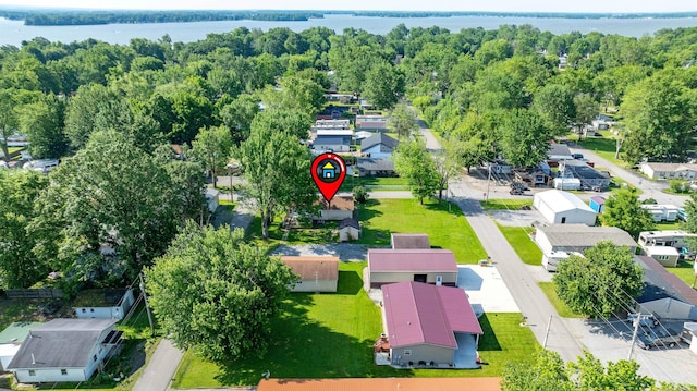 11939 Pocahontas Path, Lakeview, OH 43331 - aerial view of residential area featuring a large body of water