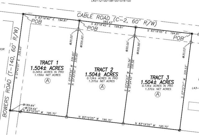 0 Cable Rd, Cable OH, 43009 land for sale