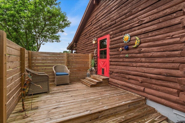 11350 Powhatan Path, Lakeview, OH 43331 - view of wooden deck