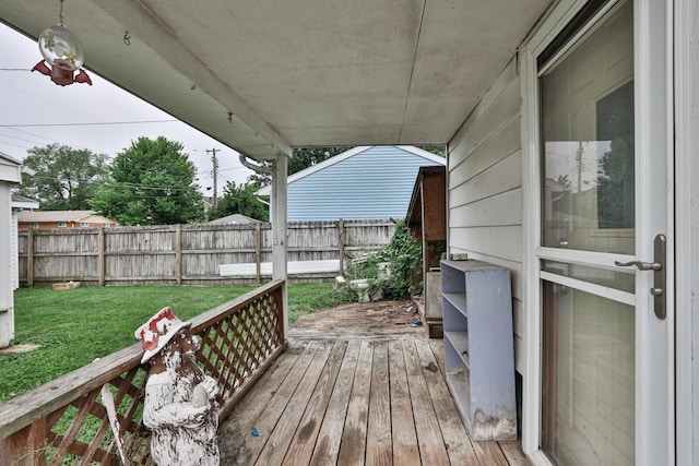1024 Ansel Dr, Dayton, OH 45419 - view of wooden deck