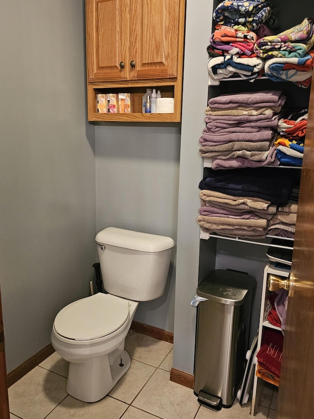 6822 Watercraft Dr, Huntsville, OH 43324 - bathroom featuring toilet and tile patterned flooring
