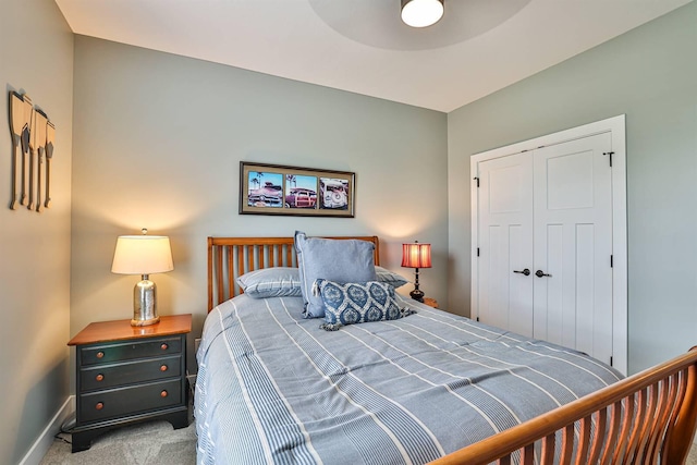 1439 Legacy Ct, Troy, OH 45373 - carpeted bedroom with a closet and baseboards