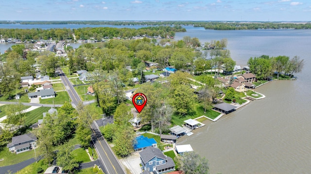 9342 State Route 368, Huntsville, OH 43324 - aerial view of property's location with a nearby body of water and nearby suburban area