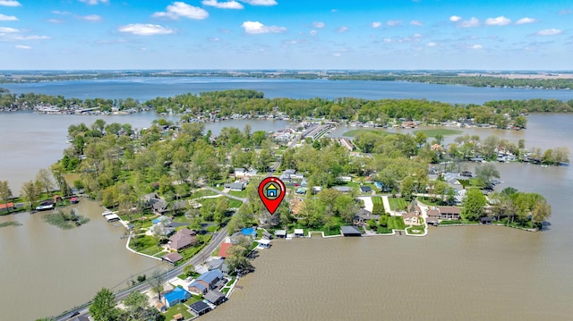 9342 State Route 368, Huntsville, OH 43324 - aerial overview of property's location with a nearby body of water