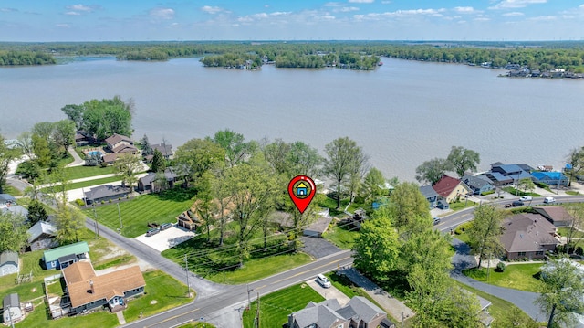 9342 State Route 368, Huntsville, OH 43324 - view of property location featuring a large body of water and nearby suburban area