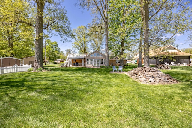 9342 State Route 368, Huntsville, OH 43324 - view of yard