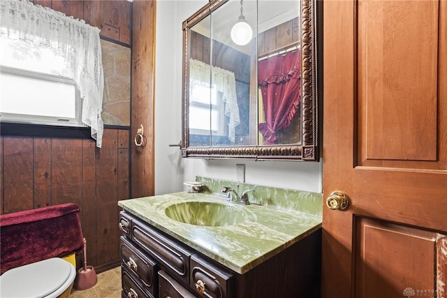 323 Miami St, Piqua, OH 45356 - bathroom featuring vanity and toilet