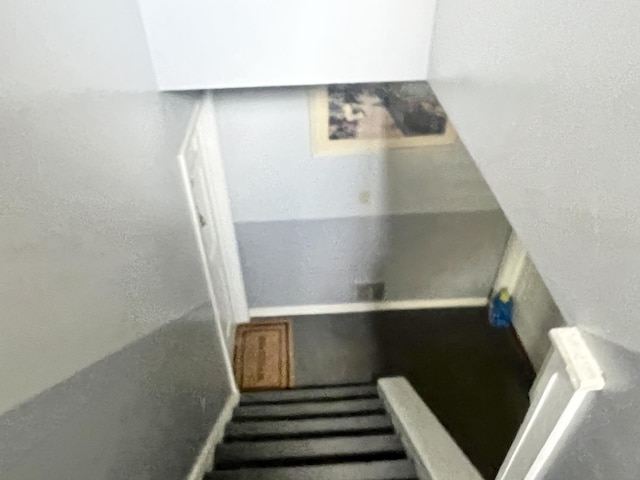 view of stairs