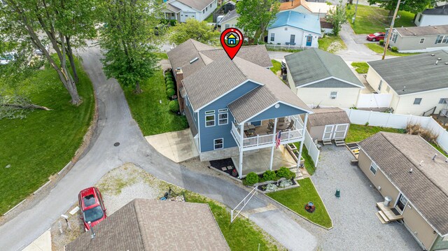 11177 Sassafrass Rd, Lakeview, OH 43331 - aerial view of residential area