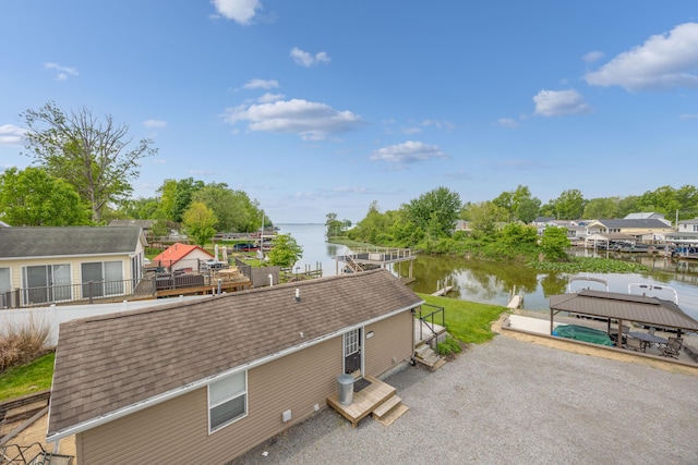 11177 Sassafrass Rd, Lakeview, OH 43331 - drone / aerial view of a large body of water
