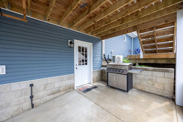11177 Sassafrass Rd, Lakeview, OH 43331 - view of patio / terrace with a grill
