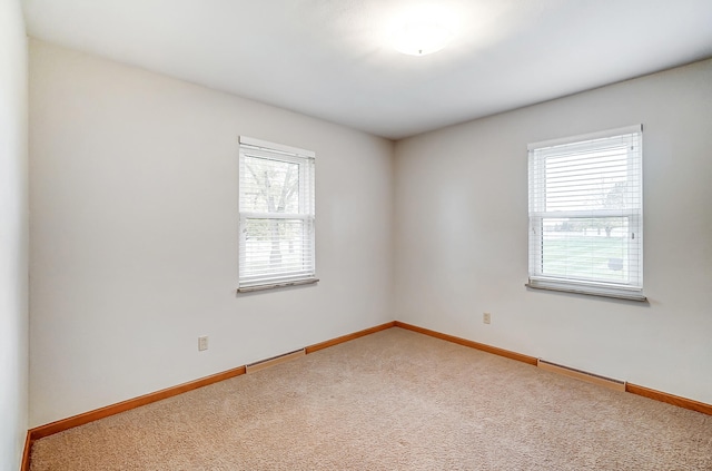 empty room featuring carpet