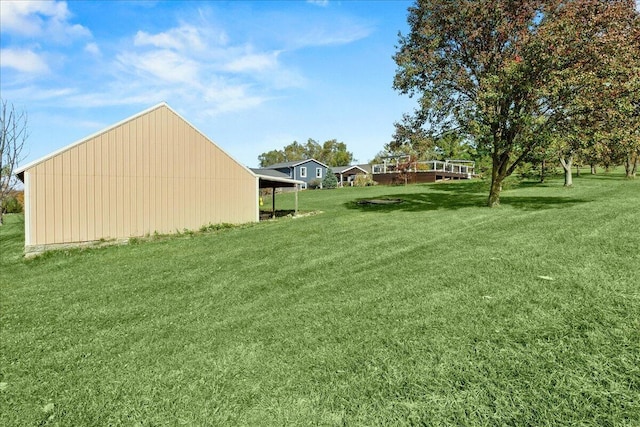 view of yard