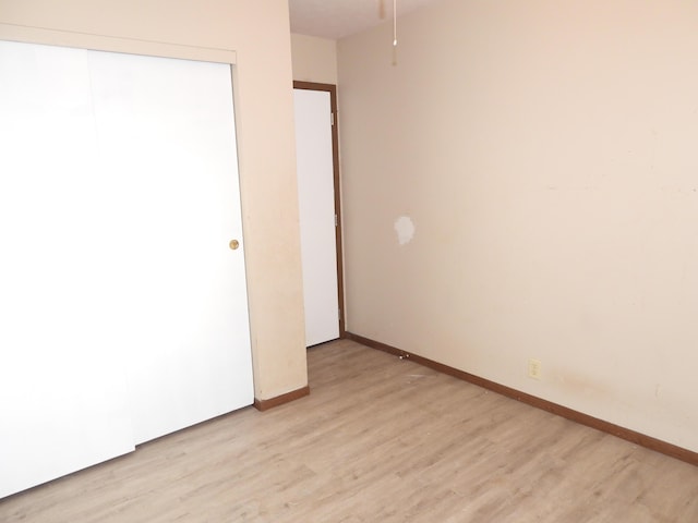 421 Summit St, Sidney, OH 45365 - empty room with baseboards and light wood finished floors
