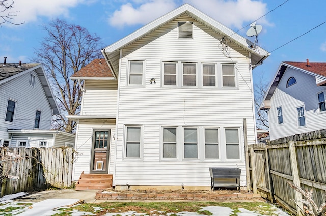 view of back of house