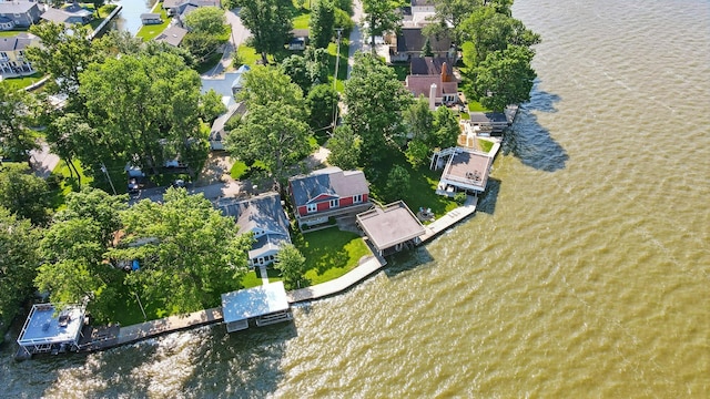 9113 Lake Ave, Huntsville, OH 43324 - aerial view of residential area with a nearby body of water