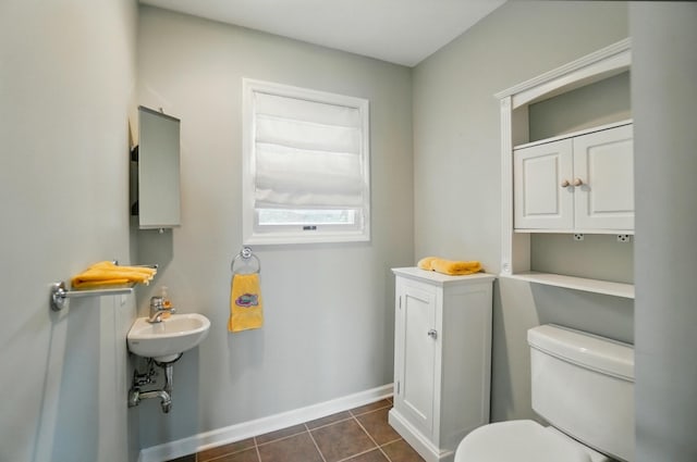 9113 Lake Ave, Huntsville, OH 43324 - bathroom with toilet and tile patterned flooring