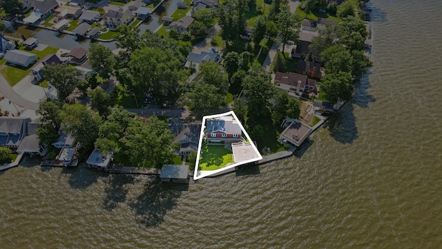 9113 Lake Ave, Huntsville, OH 43324 - view of property location with nearby suburban area, property parcel outlined, and a nearby body of water