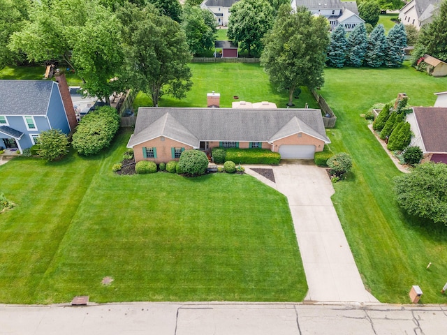 1686 Laurel Creek Dr, Troy, OH 45373 - aerial perspective of suburban area