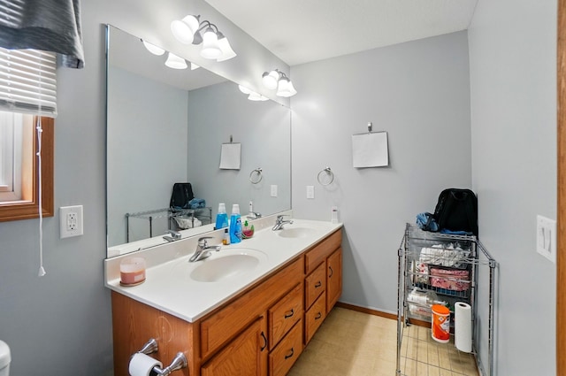 1820 Bishop Ln, Findlay, OH 45840 - full bathroom with double vanity