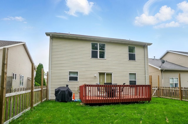 1820 Bishop Ln, Findlay, OH 45840 - rear view of property featuring a deck