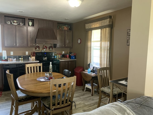 11532 State Route 235, Lakeview, OH 43331 - dining room with light wood-style floors