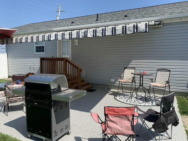 11532 State Route 235, Lakeview, OH 43331 - view of patio / terrace with area for grilling