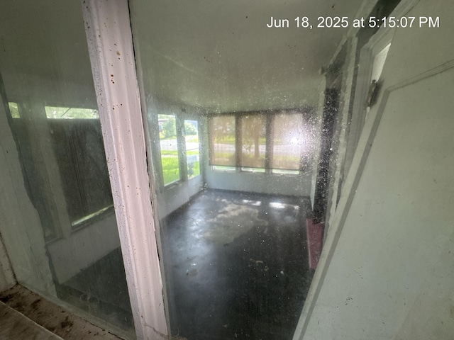 542 N Main St, Ada, OH 45810 - view of unfurnished sunroom