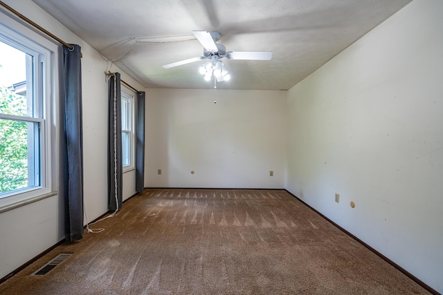 4321 Frontenac Dr, Beavercreek, OH 45440 - carpeted spare room featuring ceiling fan and baseboards