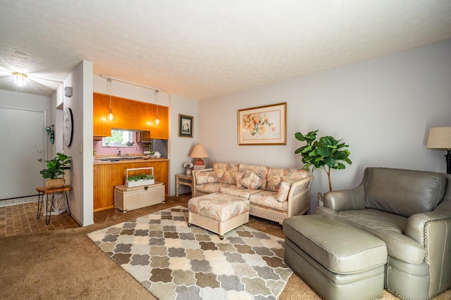 4321 Frontenac Dr, Beavercreek, OH 45440 - living area featuring carpet floors