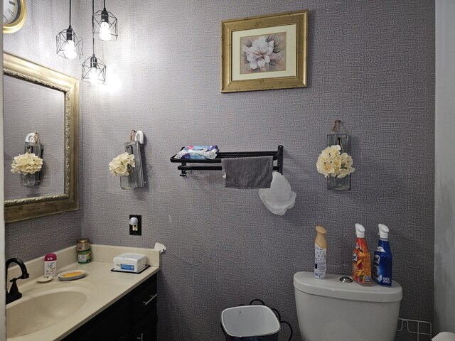 1308 Stonyridge Ave, Troy, OH 45373 - half bath featuring toilet and vanity
