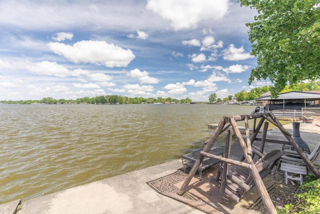 8886 State Route 368, Huntsville, OH 43324 - dock with a water view