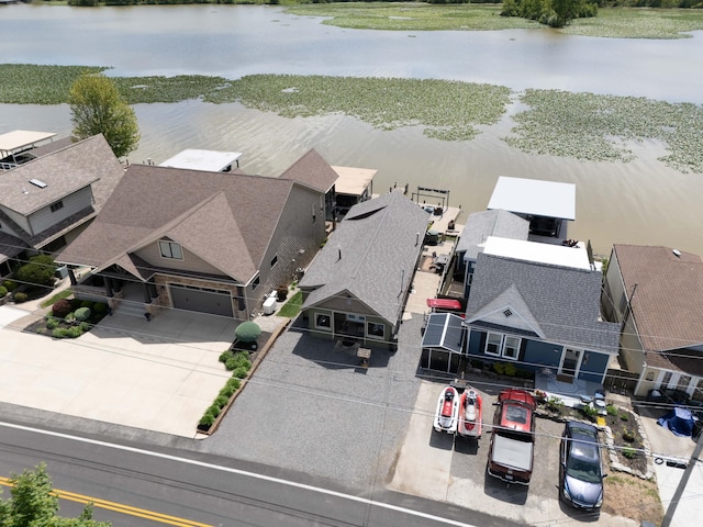8886 State Route 368, Huntsville, OH 43324 - aerial perspective of suburban area with a large body of water