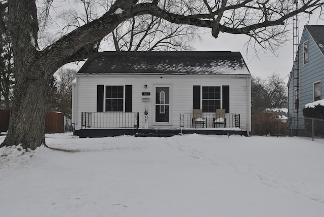 view of front facade