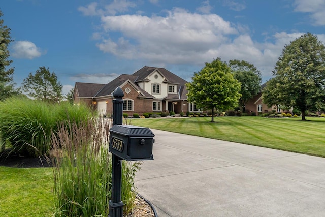 6339 Fairway Ct, Greenville, OH 45331 - view of front facade with a front lawn