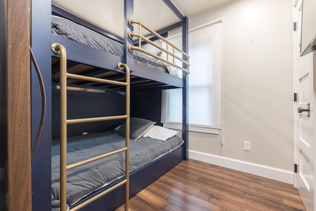 7933 Hickory Ave, Russells Point, OH 43348 - bedroom with wood finished floors and baseboards