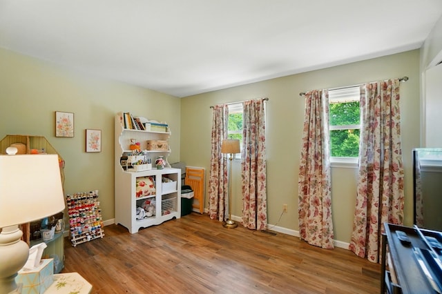 115 Deer Run Rd, Urbana, OH 43078 - playroom with plenty of natural light and wood finished floors