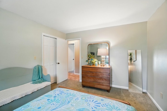 115 Deer Run Rd, Urbana, OH 43078 - carpeted bedroom with a closet and baseboards