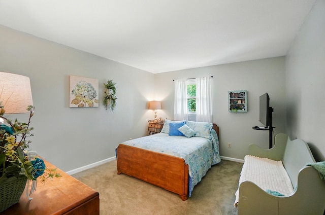 115 Deer Run Rd, Urbana, OH 43078 - bedroom featuring light colored carpet
