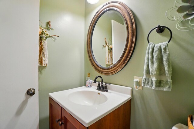 115 Deer Run Rd, Urbana, OH 43078 - half bathroom featuring vanity