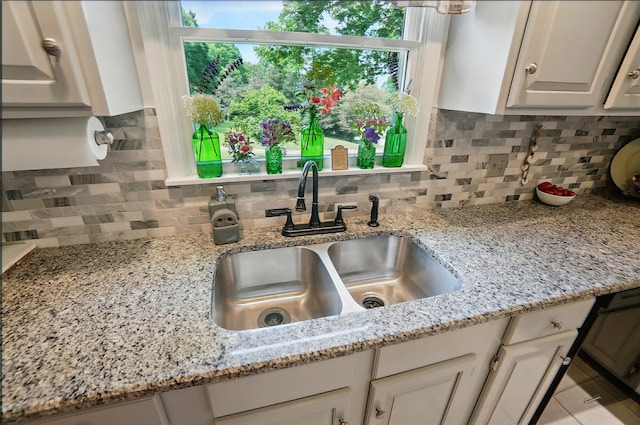 115 Deer Run Rd, Urbana, OH 43078 - kitchen view of tasteful backsplash and light stone counters