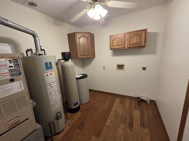 6708 Hillside Ct, Celina, OH 45822 - utility room with water heater