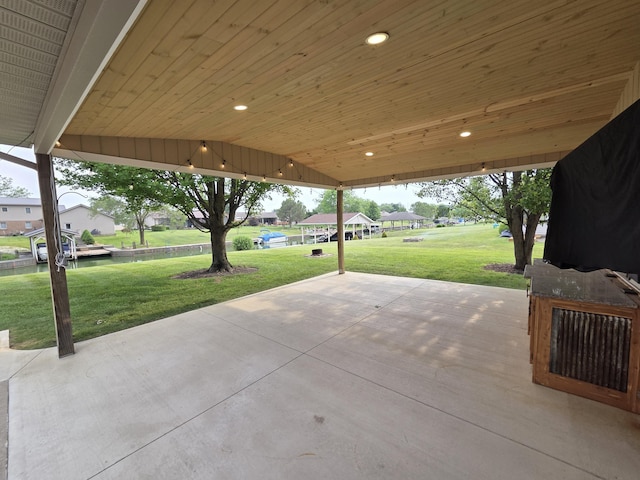 6708 Hillside Ct, Celina, OH 45822 - view of patio with a residential view