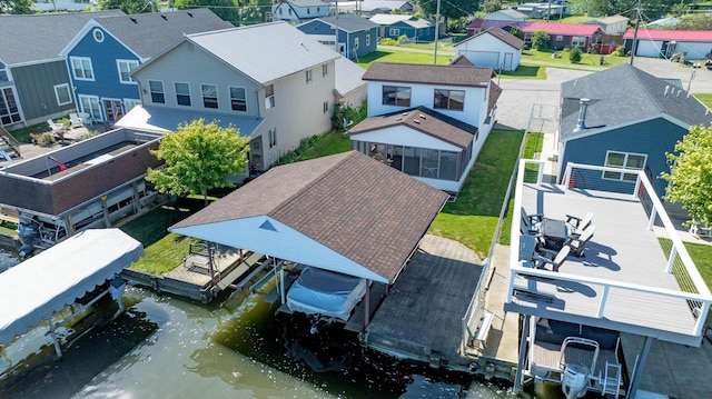 7535 Township Rd 269, Russells Point, OH 43348 - aerial perspective of suburban area