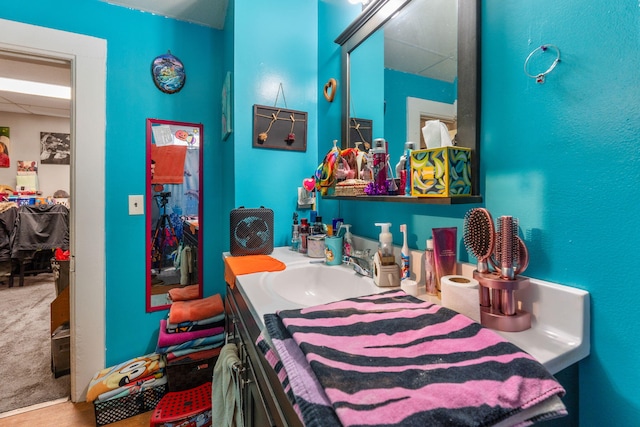 bathroom with a sink