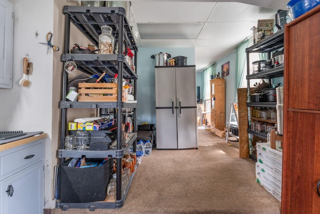 view of storage
