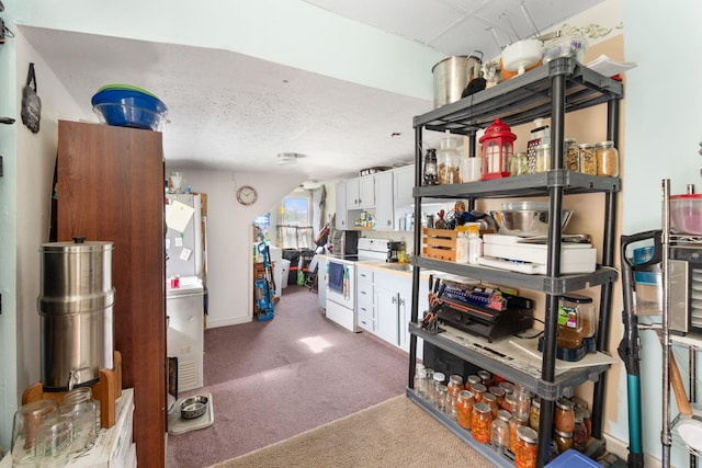view of storage room