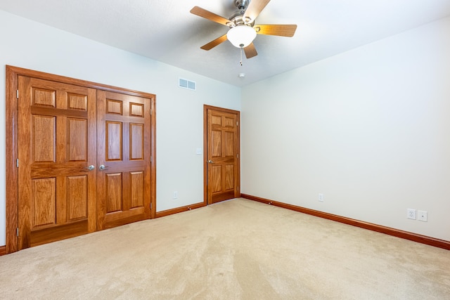 11370 Crottinger Rd, Plain City, OH 43064 - unfurnished bedroom featuring carpet, baseboards, and a ceiling fan