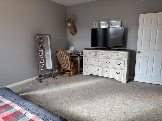 unfurnished bedroom featuring carpet flooring